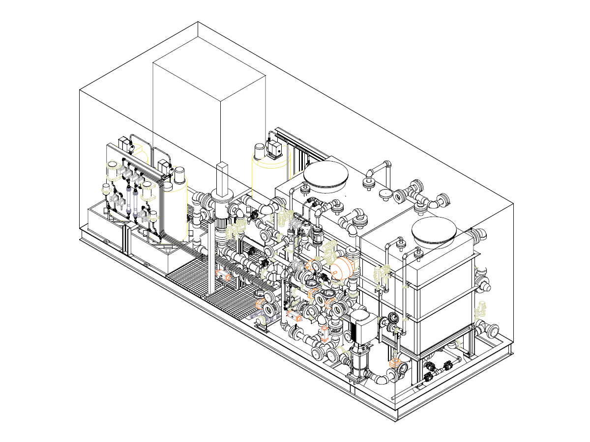 Planta modular piloto para el testeo de multimembranas (España)